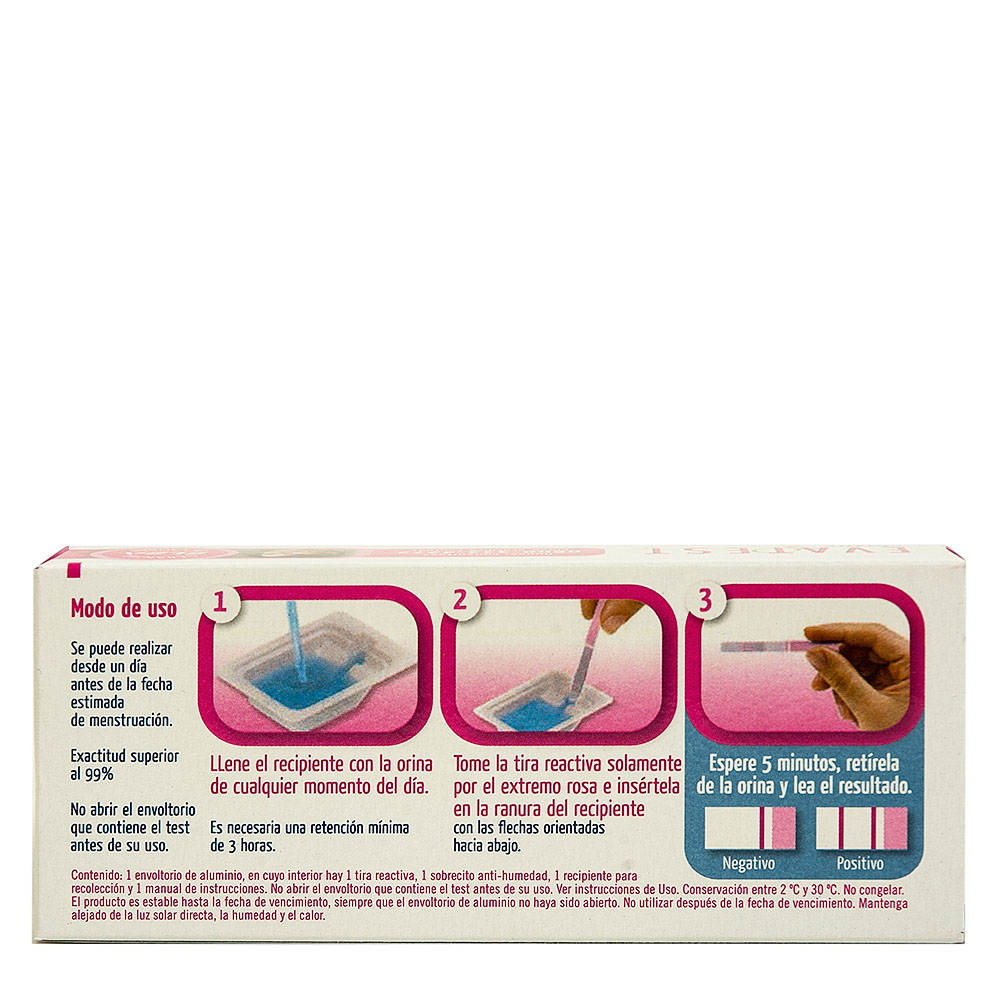 Evatest retencion de orina clearance