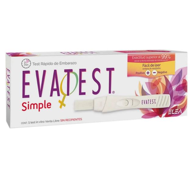 GPSFarma EVATEST SIMPLE TEST EMBARAZO